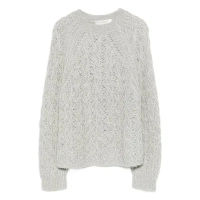 Antonelli Openwork Knitted Sweater In Multi