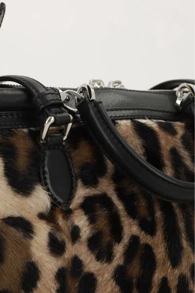 Dolce & Gabbana Dolce&gabbana Women Vittoria Leo Print Handbag In Animal Print