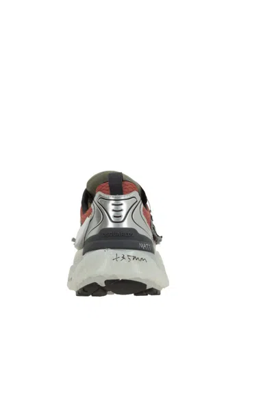 Dsquared2 Faster Lace-up Low Top Sneakers In Multi