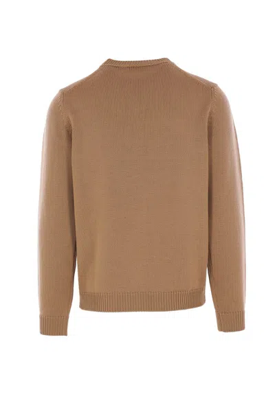 Roberto Collina Sweaters In Brown
