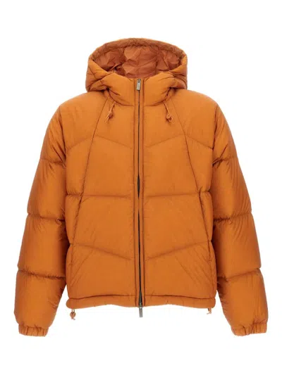 K-way Quill Thermo Light Ripstop Puffer Jacket In Orange