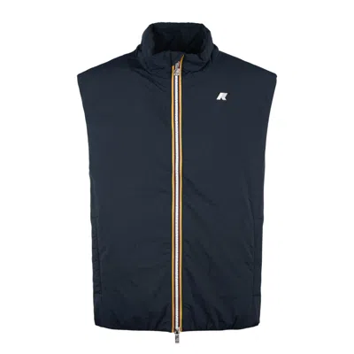 K-way Valen Plain Warm Clothing In Blue