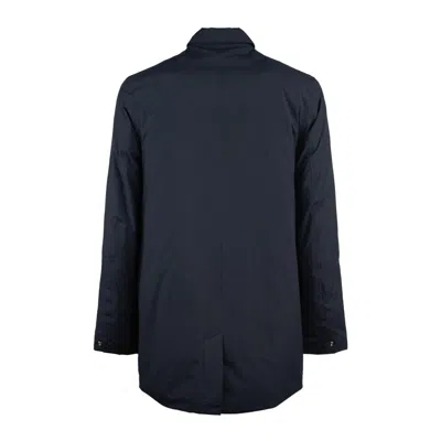 K-way Benny Warm Ottoman Jacket In Blue