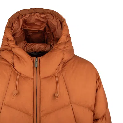 K-way Quill Thermo Light Ripstop Puffer Jacket In Orange