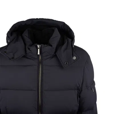Moorer Brett-skt Blue Down Jacket In Blue