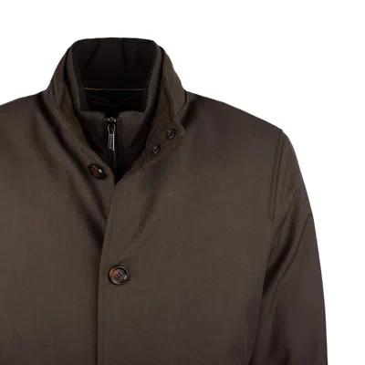 Moorer Janos-pum Brown Bomber Jacket In Brown