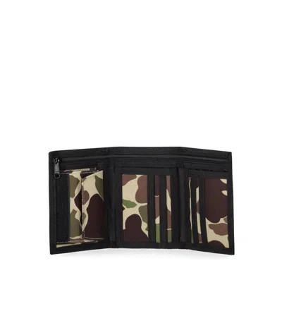 Carhartt Wip Alec Camo Green Wallet In Multi