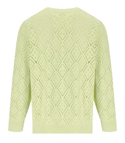 Carhartt Wip Kaley Air Green Crewneck Jumper In Green