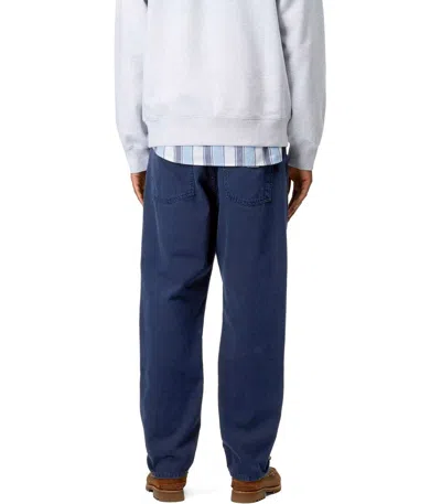 Carhartt Wip Newel Ink Trouser In Blue