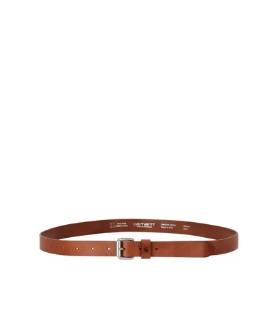 Carhartt Wip Ryan Brown Belt In Brown