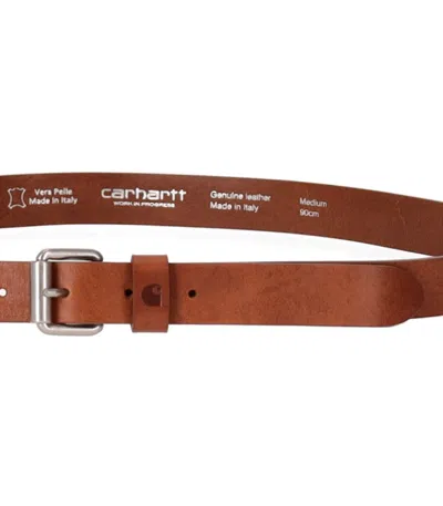 Carhartt Wip Ryan Brown Belt In Brown