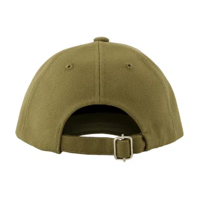 Apc Charlie Hat A.p.c. Cotton Khaki In Green