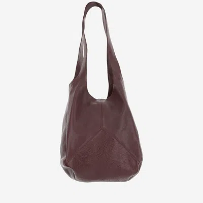 Chloé Chlo Hobo Balloon Bag In Burgundy