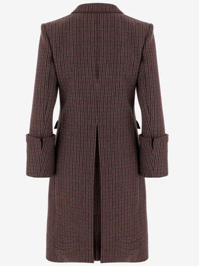 Chloé Coats In Burgundy