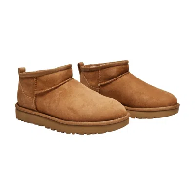 Ugg Classic Ultra Mini Mens Cold Weather Chukka Boots In Brown