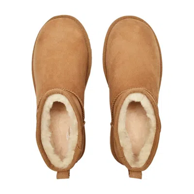Ugg Classic Ultra Mini Mens Cold Weather Chukka Boots In Brown