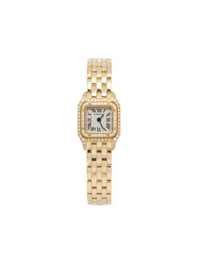 Pre-owned Cartier Panthère 17mm In Yellow