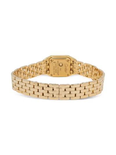 Pre-owned Cartier Panthère 17mm In Yellow