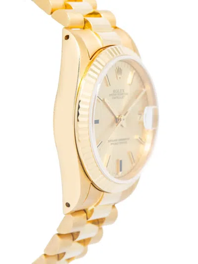 Pre-owned Rolex Datejust 31mm In Gold