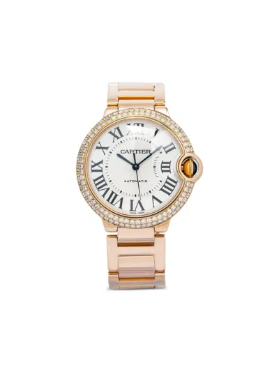 Pre-owned Cartier Ballon Bleu 36mm In Pink