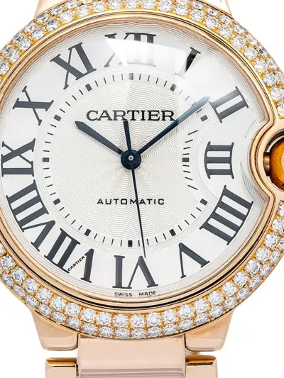 Pre-owned Cartier Ballon Bleu 36mm In Pink