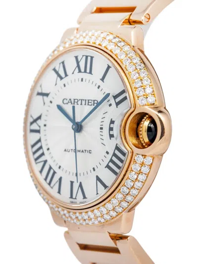 Pre-owned Cartier Ballon Bleu 36mm In Pink