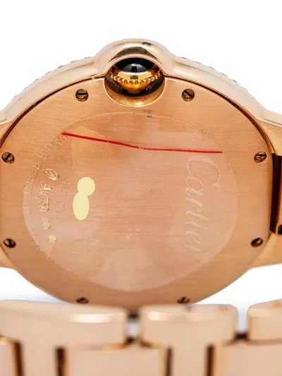 Pre-owned Cartier Ballon Bleu 36mm In Pink