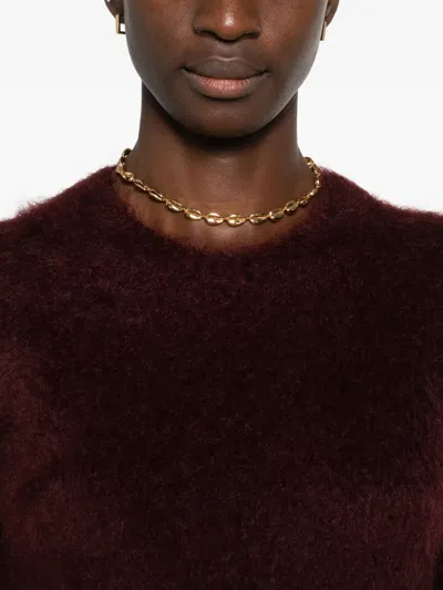 Max Mara Mohair Yarn Sweater In Red