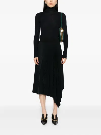 Akris Long-sleeved Top In Black