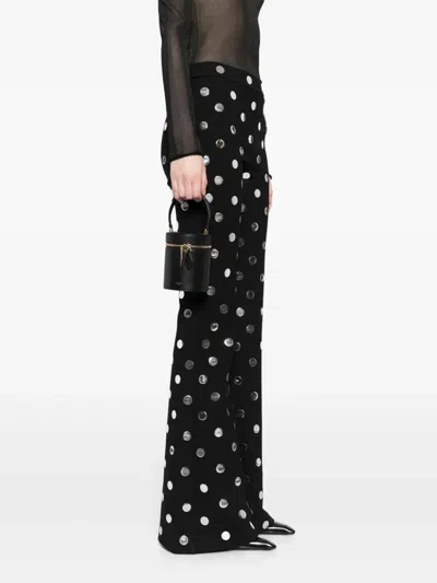 Alaïa Alaia Cylindre S Black Bag With Golden Zip Logo