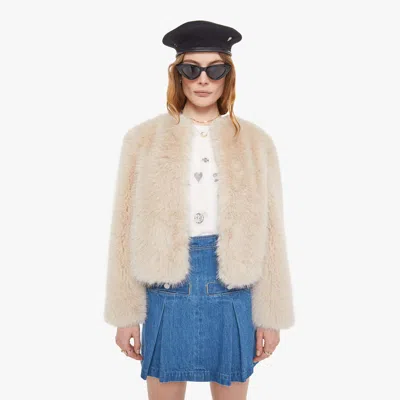 Mother The Polar Opposite Counter Culture Jacket In Beige - Size Medium In Neutral