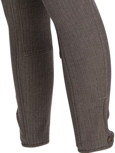 Burberry "jodhpur" Pants In Gray