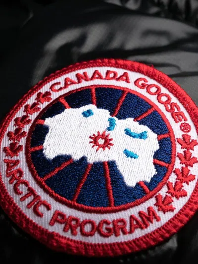 Canada Goose Women Cypress Midi Puffer Jacket In Black