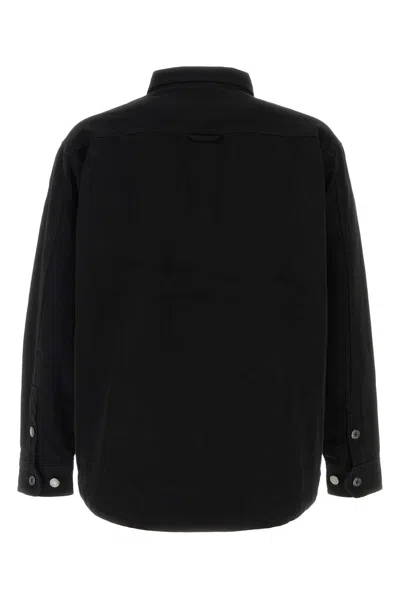 Carhartt Wip Selby Shirt Jac Cotton Canvas In Black