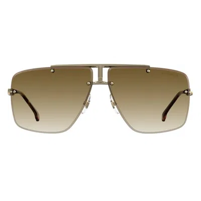 Carrera Gold Metal Sunglasses In Gold