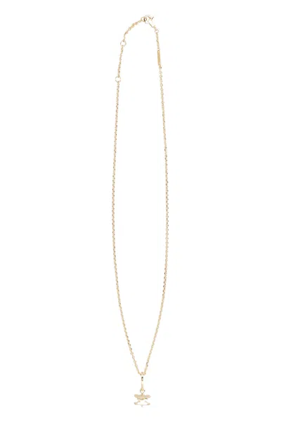 Celine Triumph Necklace Solitaire Sparkle In Gold