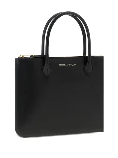 Comme Des Garçons Top Handle Clutch Bag Sa5100ha In Black