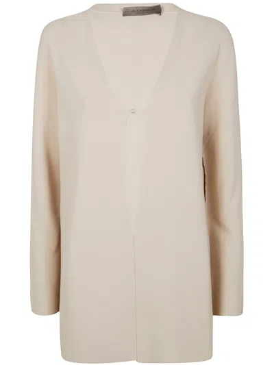 D Exterior D.exterior Viscosa Cardigan Link In Neutral
