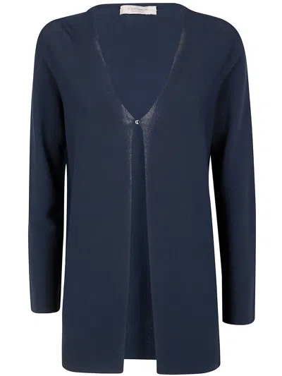 D Exterior D.exterior Viscosa Cardigan Link In Blue