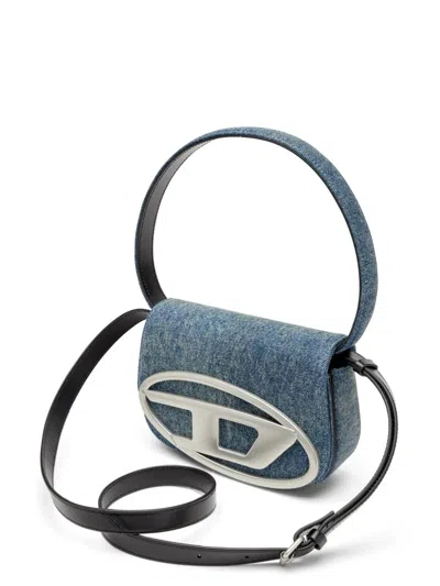 Diesel Blue 1dr Shoulder Bag In Blue