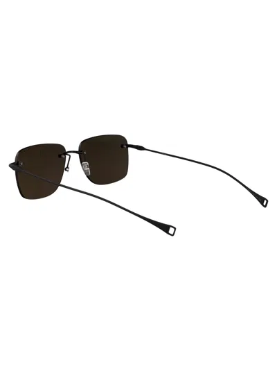 Dita Eyewear Matte Metal Sunglasses In Black