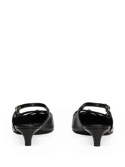 Dolce & Gabbana Slingback Seta In Black