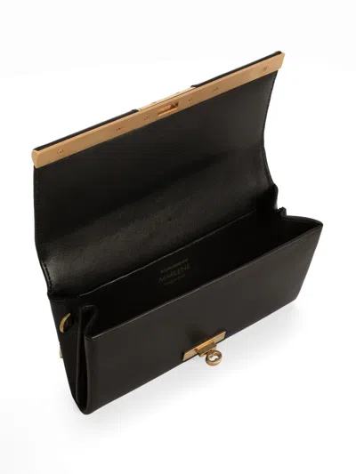 Dolce & Gabbana Marlene Leather Wallet Bag In Black