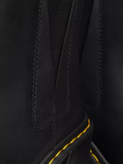 Dr. Martens Dr Martens Black Leather Chelsea Boots In Black
