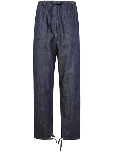 Dries Van Noten Penra Denim 1553 W. W.pants In Blue