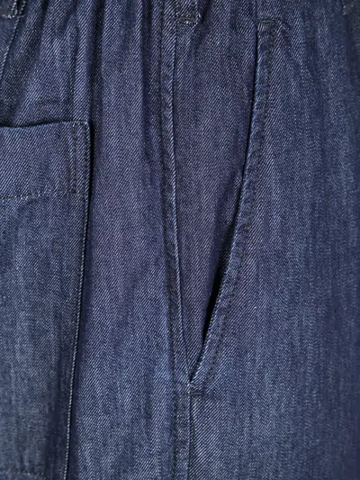 Dries Van Noten Penra Denim 1553 W. W.pants In Blue