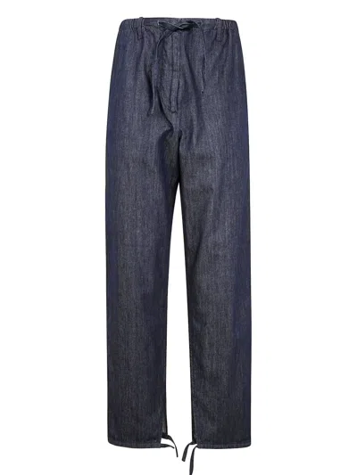 Dries Van Noten Penra Denim 1553 W. W.pants In Blue
