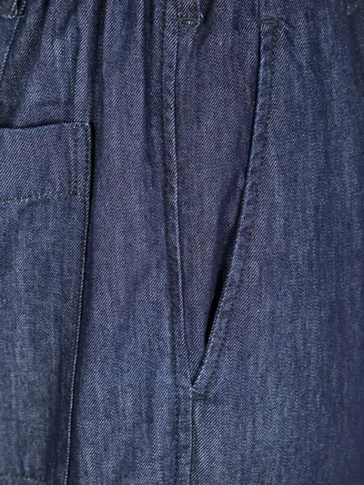 Dries Van Noten Penra Denim 1553 W. W.pants In Blue