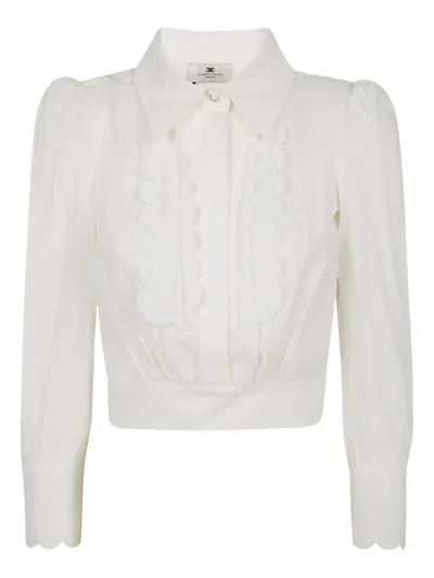 Elisabetta Franchi Classic Shirt In White