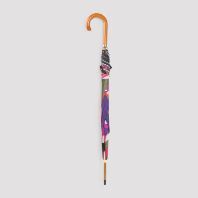 Pucci Iride-print Umbrella In Multi
